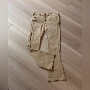 American Eagle Women’s Kaki Dress Pants/Uniform Pants (Pair 1)